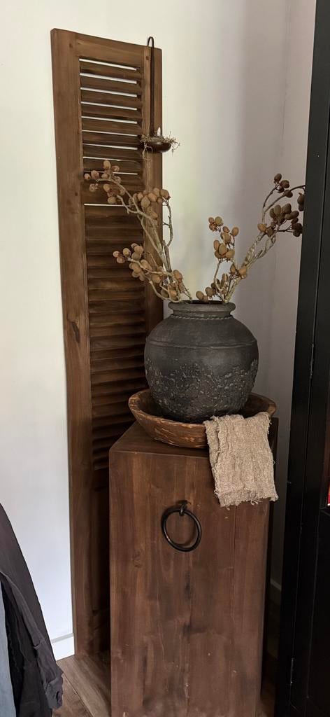 Hout zuil, Ophalen, Zo goed als nieuw