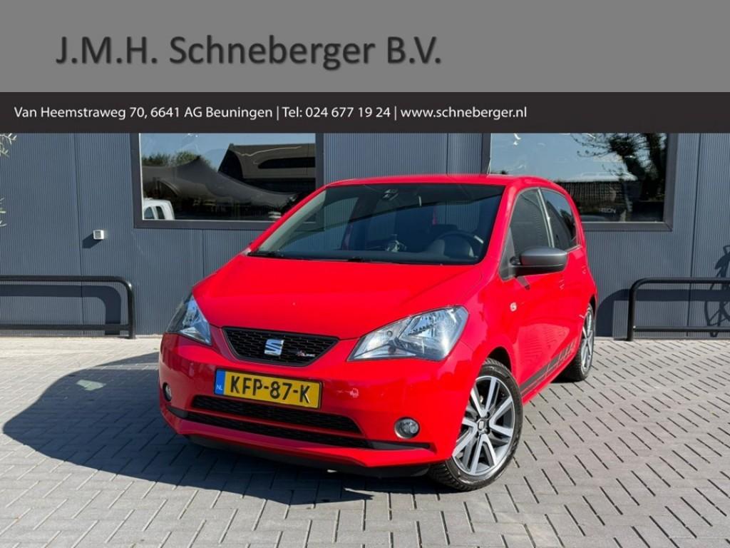 Seat MII 1.0 FR Intense 75pk / Pdc A / Cruisecontrol / Stoel, Auto's, Seat, Voorwielaandrijving, Gebruikt, 4 stoelen, Mii