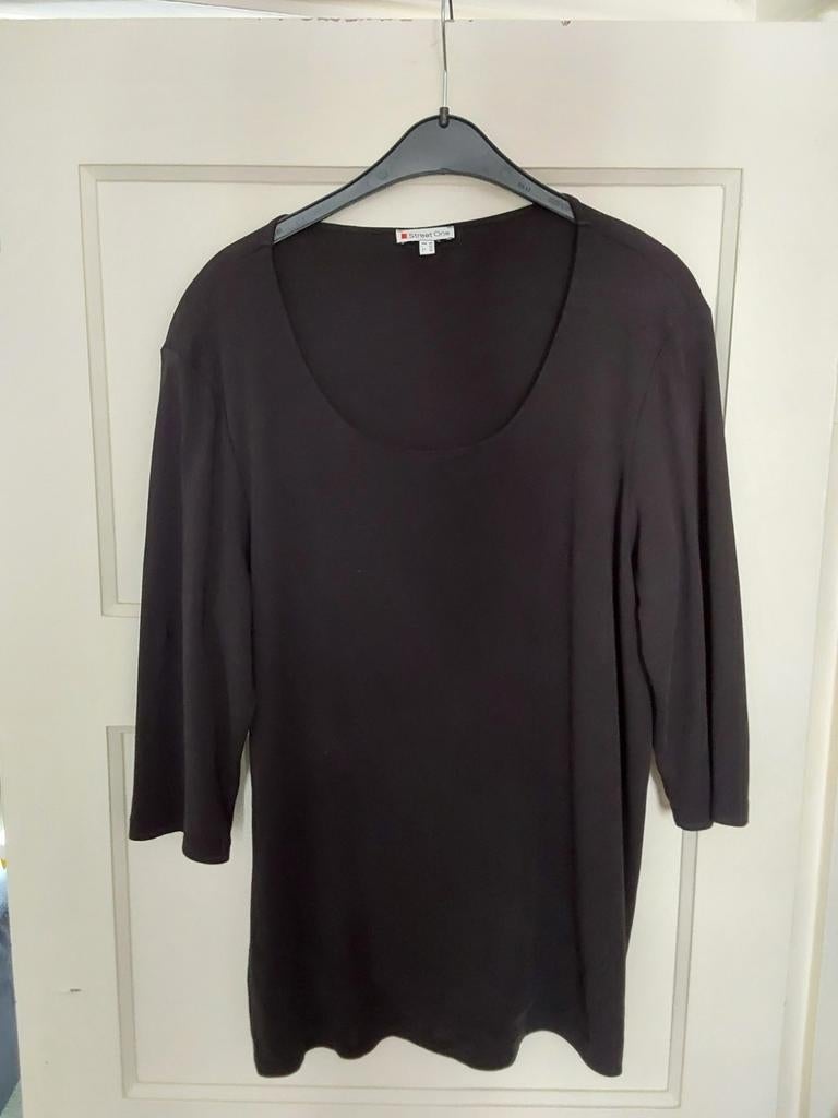 Top Street One maat 46 ( in nieuwstaat ), Kleding | Dames, Tops, Zwart, Ophalen of Verzenden, Zo goed als nieuw, Maat 46/48 (XL) of groter