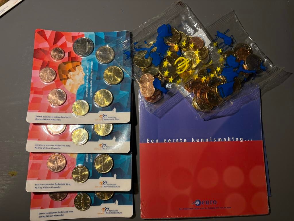 Euro starterkit diversen, Beatrix Willem-Alexander, Postzegels en Munten, Munten | Europa | Euromunten, Verzenden, Overige landen