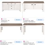 eettafel Lynn 77x180x90 cm, Ophalen, Gebruikt