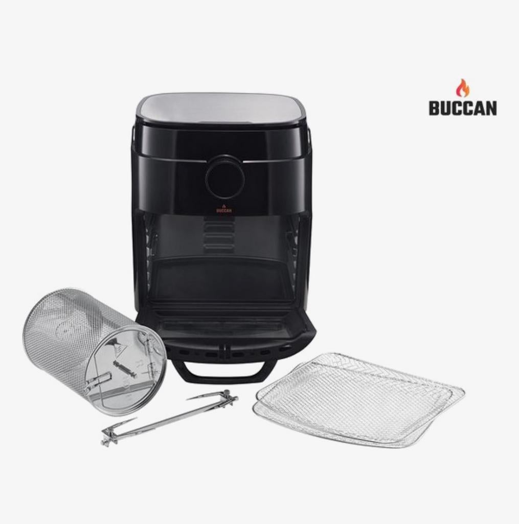 Buccan heteluchtoven, Witgoed en Apparatuur, Ovens, Ophalen, Zo goed als nieuw, Vrijstaand, Minder dan 45 cm