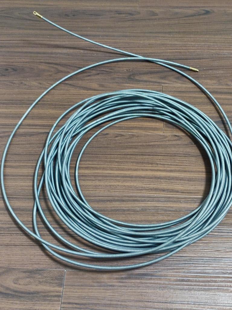 Trekveer 20 meter kabeltrekker, Doe-het-zelf en Verbouw, Elektra en Kabels, Ophalen of Verzenden, Gebruikt, Kabel of Snoer