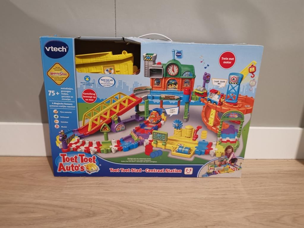 VTech Toet Toet Stad Centraal Station - Zo Goed Als Nieuw, Kinderen en Baby's, Speelgoed | Vtech, Zo goed als nieuw, Ophalen