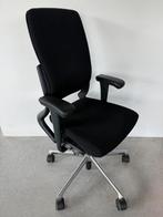 Ahrend 230 bureaustoel hoge rug zwarte nieuwe stoffering, Ophalen of Verzenden, Gebruikt, Zwart, Bureaustoel