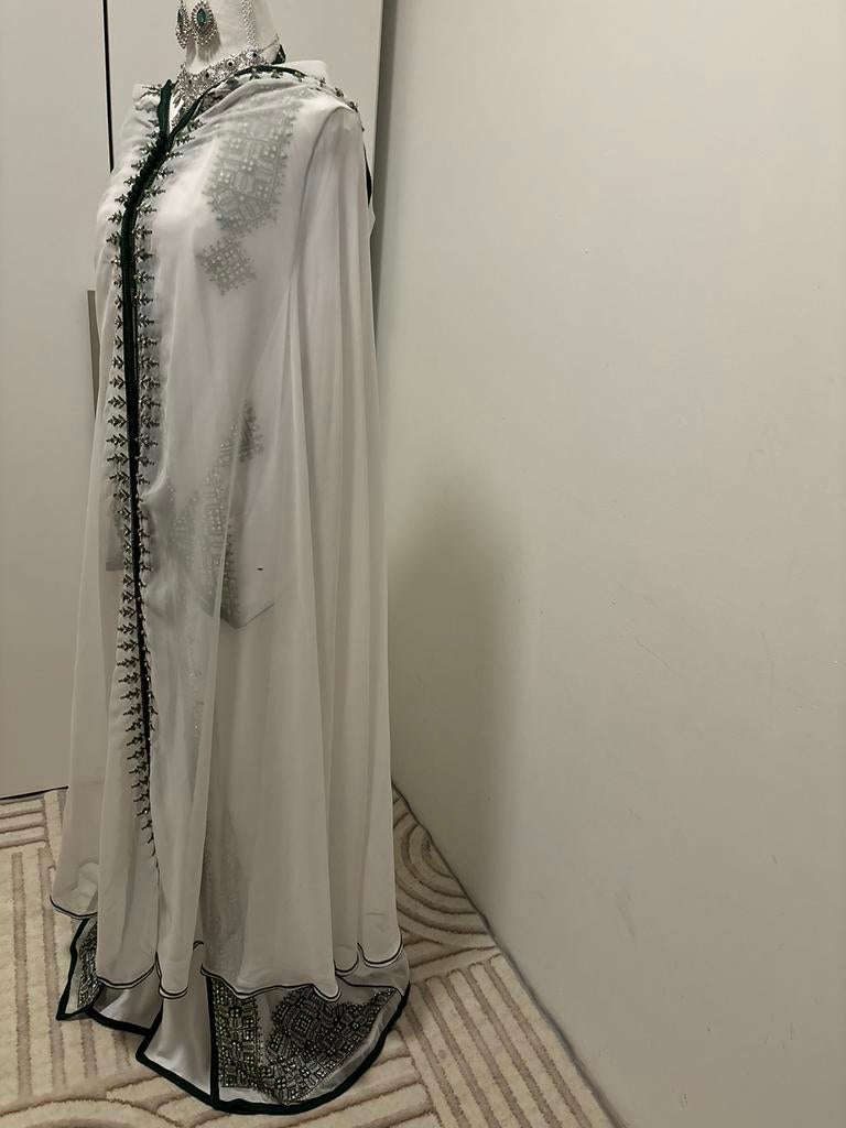 Henna jurk met selham te HUUR, Kleding | Dames, Trouwkleding en Trouwaccessoires, Ophalen, Zo goed als nieuw, Trouwjurk