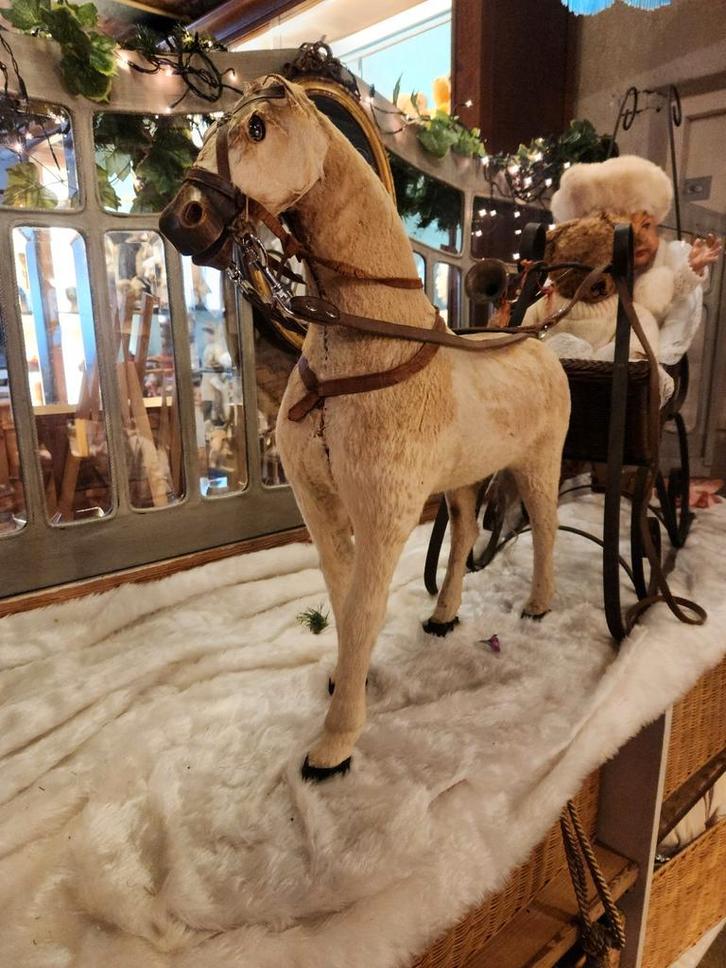 Antieke Arreslee met Paardje - Eventueel Apart, Antiek en Kunst, Antiek | Overige Antiek, Ophalen of Verzenden