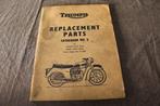 Triumph 3TA 5TA 1959 motorcycle parts catalogue  Speed Twin, Ophalen of Verzenden, Triumph