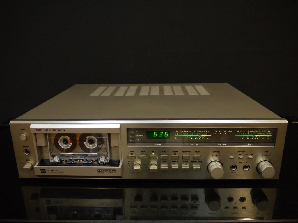 Dual C844 cassettedeck, Audio, Tv en Foto, Cassettedecks, Ophalen, Enkel, Overige merken, Tiptoetsen