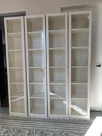 IKEA Billy kasten met glasdeur, alleen ophalen (4 stuks), Ophalen, Gebruikt, 200 cm of meer, 50 tot 100 cm