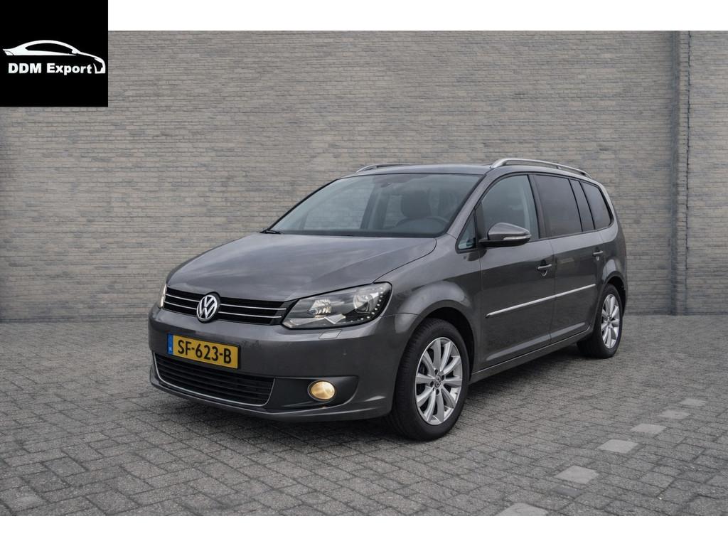 Volkswagen Touran 1.6 TDI Highline BlueMotion 7p. | Automaat, Auto's, Volkswagen, Bedrijf, Te koop, Touran, ABS, Airbags, Airconditioning