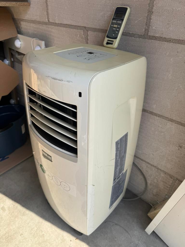 Fairline mobiele airco is ideaal voor het koelen,, Ophalen, Minder dan 60 m³, 3 snelheden of meer, Zo goed als nieuw