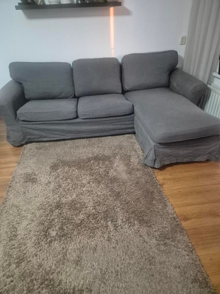 Ektorp chaise longue bank, Huis en Inrichting, Ophalen, Gebruikt