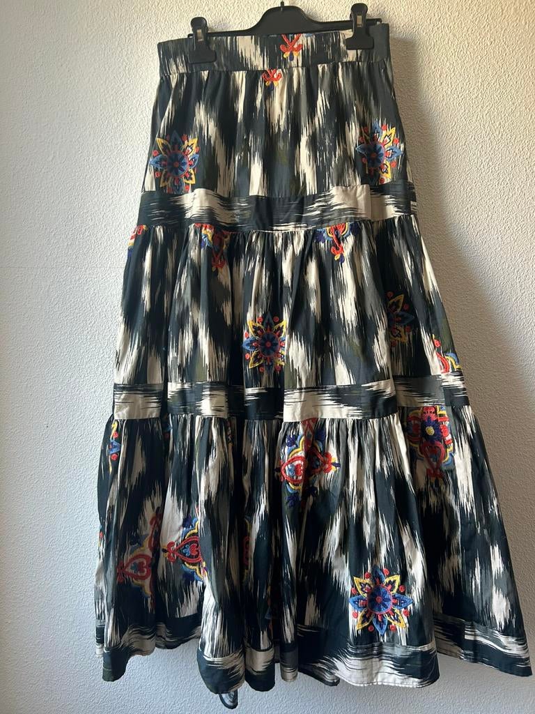 Prachtige tok van Lonneke Nooteboom, Ophalen of Verzenden, Zo goed als nieuw, Maat 36 (S), Onder de knie