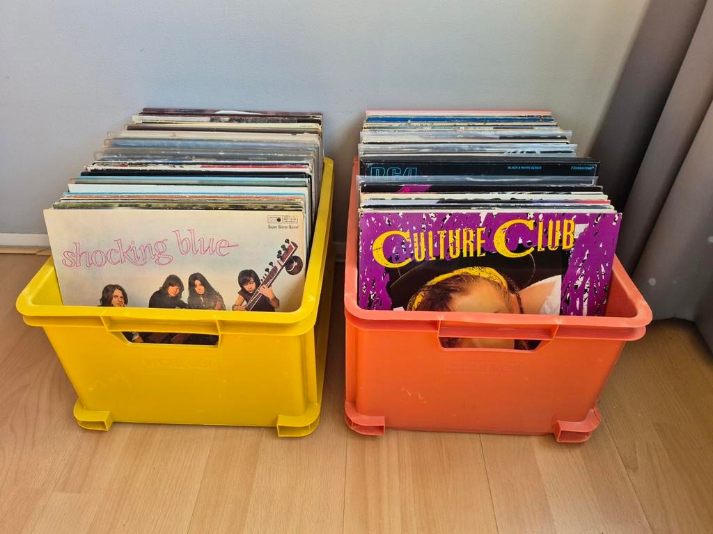 Ongeveer 175 LP'S, Ophalen, Gebruikt, Overige formaten, Poprock