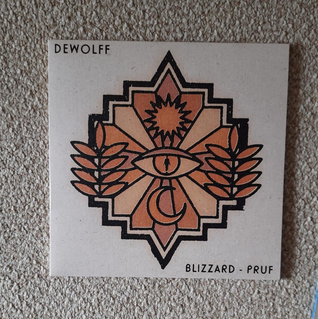 Dewolff blizzard pruf vinyl, Ophalen of Verzenden, Zo goed als nieuw, 12 inch, Poprock