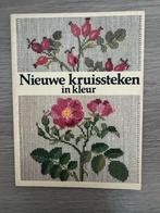 Nieuwe Kruissteken in Kleur - Borduurpatronen Boek, Ophalen, Gebruikt, Handborduren, Patroon
