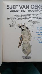 Sjef van Oekel stripboek UNIEK; gesigneerd en getekend, Verzenden, Zo goed als nieuw, Theo van den Boogaard & Wim T. Schippers
