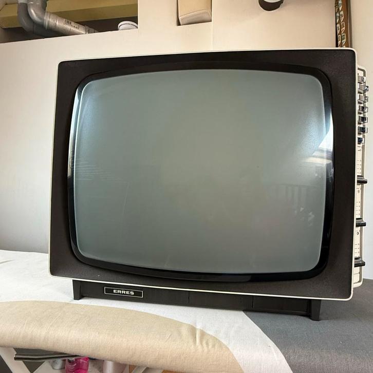 Vintage ERRES Televisie Retro Design Jaren '70/'80, Audio, Tv en Foto, Vintage Televisies, Gebruikt, Minder dan 40 cm, Overige merken