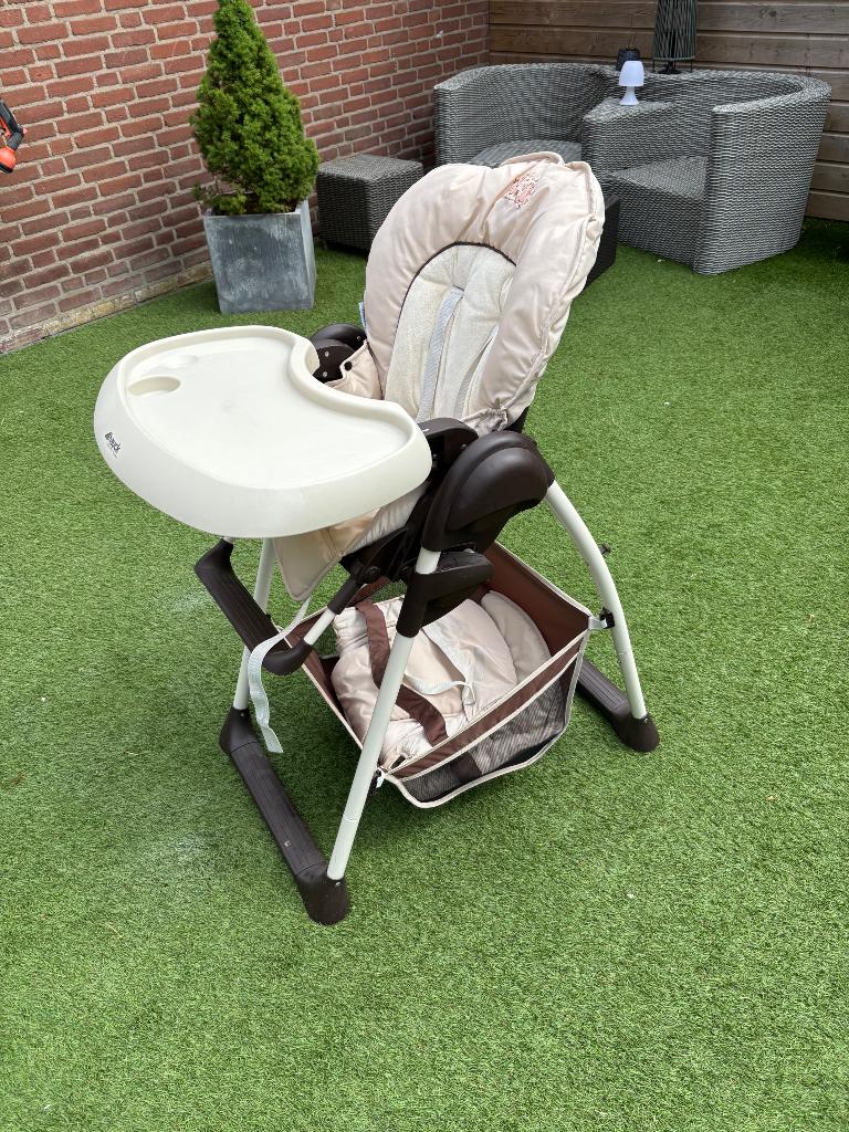 Kinderhoogstoel, Ophalen, Zo goed als nieuw, Overige typen, Aanschuifbaar