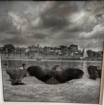 originele werken van  Henk Braam begin jaren 90 - 3 luik, Antiek en Kunst, Ophalen