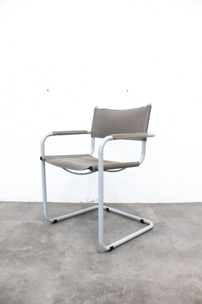 Vintage Matteo Grassi Mart Stam Breuer stoelen Bauhaus rep, Huis en Inrichting, Stoelen, Ophalen, Gebruikt, Vintage, MG 5, Breuer, IT