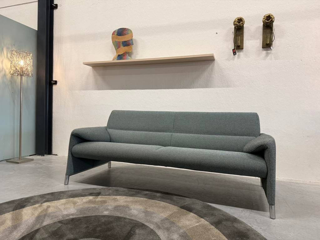 Leolux Felizia Bank 3 zits bank bolster stof Design 210, Leolux, Driepersoons, 75 tot 100 cm, Ophalen of Verzenden