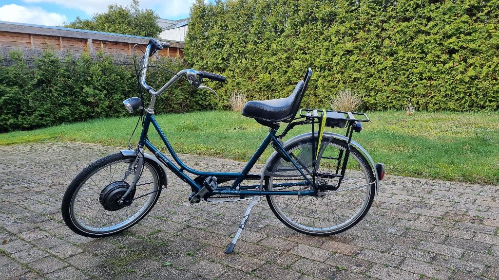 van Raam fiets met lader en accu (moet gereviseerd worden), Gebruikt, Minder dan 47 cm, 30 tot 50 km per accu, Ophalen