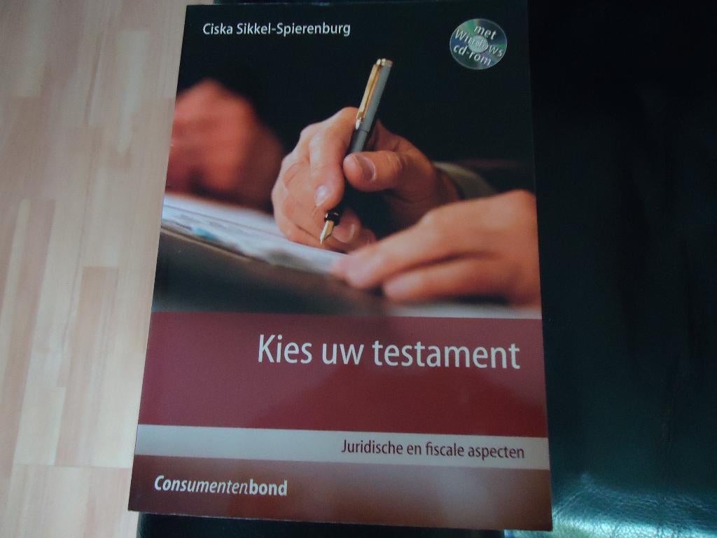 kies uw testament, Ophalen of Verzenden, Beta, Nieuw, Niet van toepassing