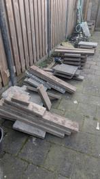 Gratis tuintegels en opsluitbanden - zelf ophalen, Ophalen, Gebruikt, Beton, Terrastegels