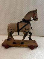 Antiekspeelgoed paardje, Verzamelen, Ophalen of Verzenden, Gebruikt
