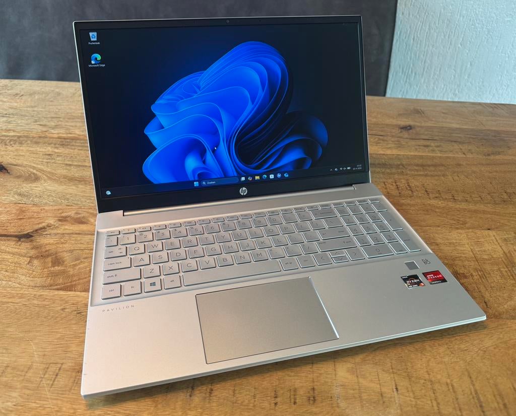 HP Pavilion 15 - Ryzen 5 / 16GB RAM / 512GB SSD / Windows 11, Ophalen, Met videokaart, 2 tot 3 Ghz, Zo goed als nieuw