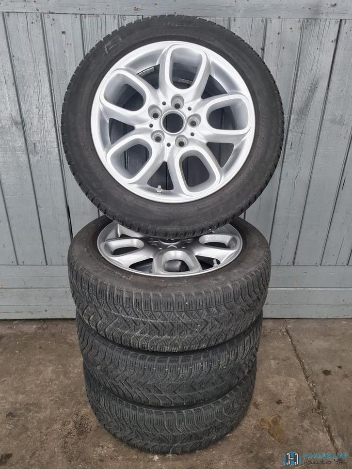 Mini cooper winterset 195 55 16 origineel, Auto-onderdelen, Banden en Velgen, Banden en Velgen, Winterbanden, 16 inch, 195 mm