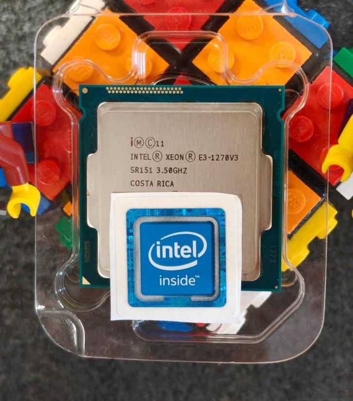 Intel Xeon E3-1220 V3 Processor, Computers en Software, Processors, Zo goed als nieuw, 4-core, 3 tot 4 Ghz, Ophalen of Verzenden