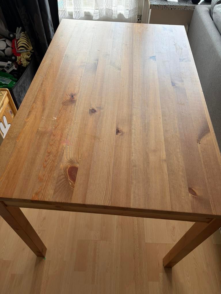 Gratis eettafel, Ophalen, Zo goed als nieuw, Rechthoekig, 50 tot 100 cm