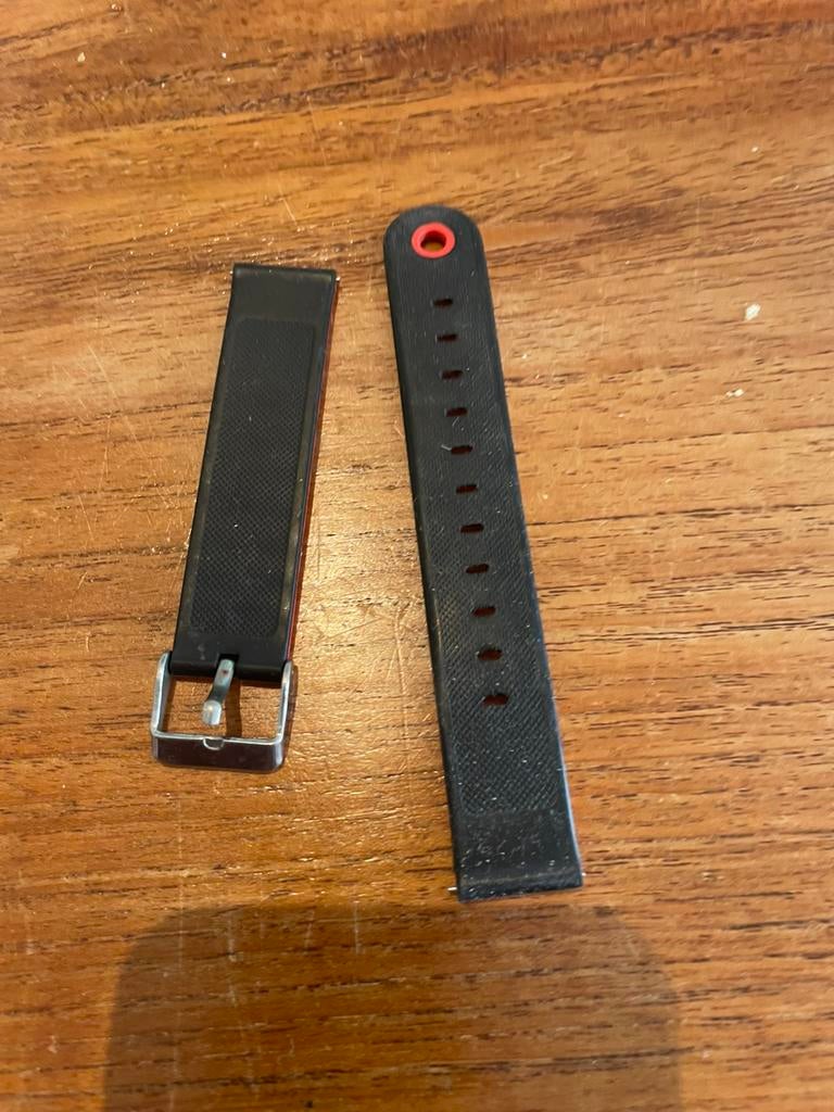 One2Track horloge bandje - 5 euro, Ophalen of Verzenden, Zo goed als nieuw, Zwart, Android