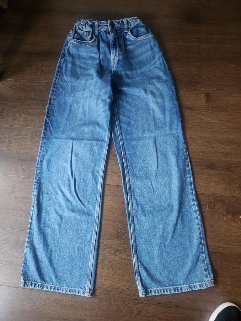 Mooie Baggy Jeans C&A - Maat 170 - Verstelbare taille, Kinderen en Baby's, Kinderkleding | Maat 170, Broek, C&A, Meisje, Ophalen of Verzenden