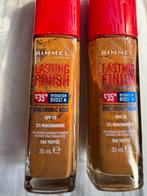 Rimmel Lasting Finish Foundation 500 Toffee (2 stuks), Bruin, Gehele gezicht, Nieuw, Ophalen of Verzenden