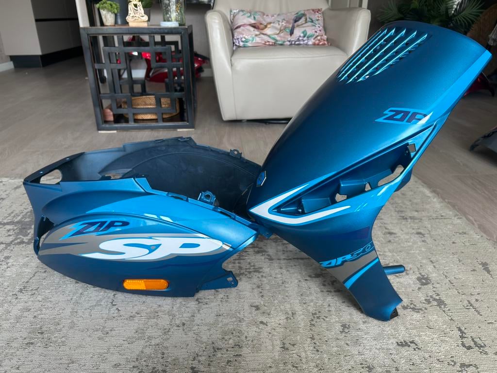 Piaggio zip kappenset, Ophalen of Verzenden, Zo goed als nieuw, Kap, Piaggio