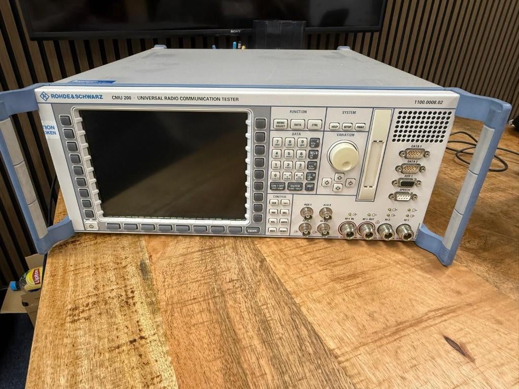 CMU 200 Rohde & Schwarz Universal Radio Communication tester, Ophalen of Verzenden, Gebruikt, Zender en Ontvanger