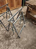 HBM Schragen - In Hoogte Verstelbaar, Doe-het-zelf en Verbouw, Werkbanken, Ophalen of Verzenden, Gebruikt, Minder dan 70 cm