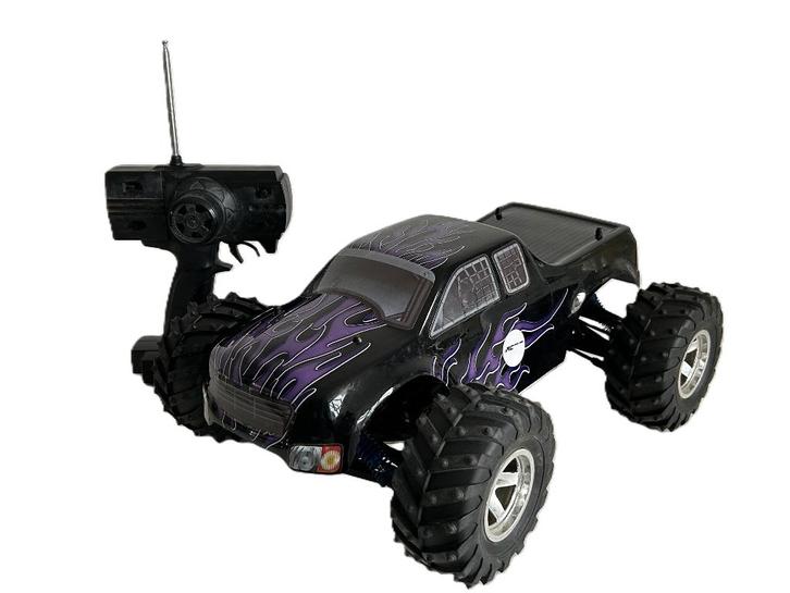 ACME nitro monstertruck 1/10 rc auto, Hobby en Vrije tijd, Modelbouw | Radiografisch | Auto's, Gebruikt, Auto offroad, Nitro, Schaal 1:10