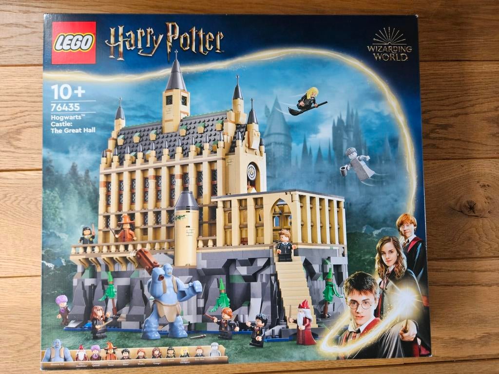 Lego 76435 Harry Potter Zweinstein: De Grote Zaal, Lego, Ophalen of Verzenden, Complete set, Ongeopend/sealed