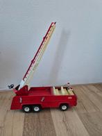 Vintage Tonka metalen brandweerauto met uitschuifbare ladder, Ophalen of Verzenden, Gebruikt
