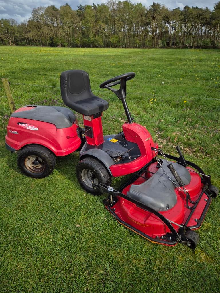 Zeer Nette Zitmaaier – Castel Garden XK140HD | Maaiklaar, Tuin en Terras, Grasmaaiers, Gebruikt, 50 cm of meer, Ophalen of Verzenden