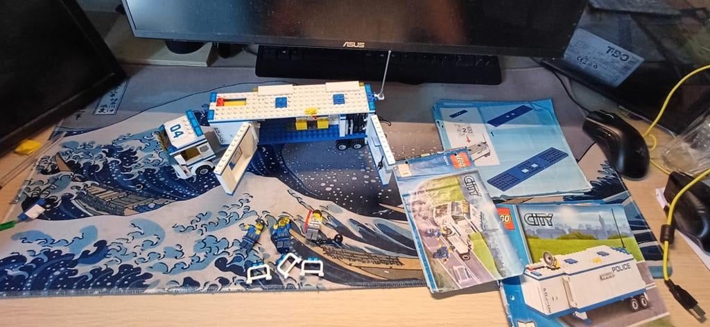 Lego City 60044 Mobiele Politie Eenheid, Ophalen