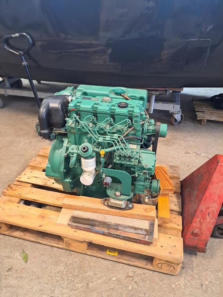 Volvo Penta D2 55 pk 4 cilinder inboord motor, Ophalen, Gebruikt, Binnenboordmotor, Viertaktmotor