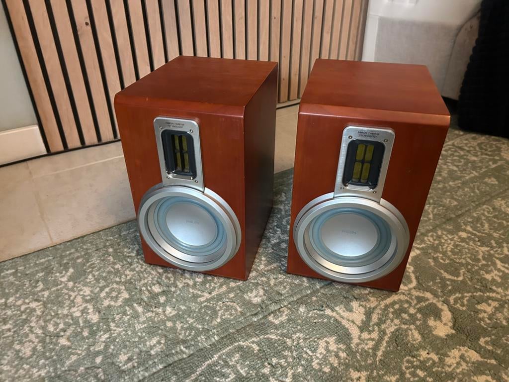 Philips MCD708 Ribbon speakers, Philips, Gebruikt, Ophalen of Verzenden, 60 tot 120 watt