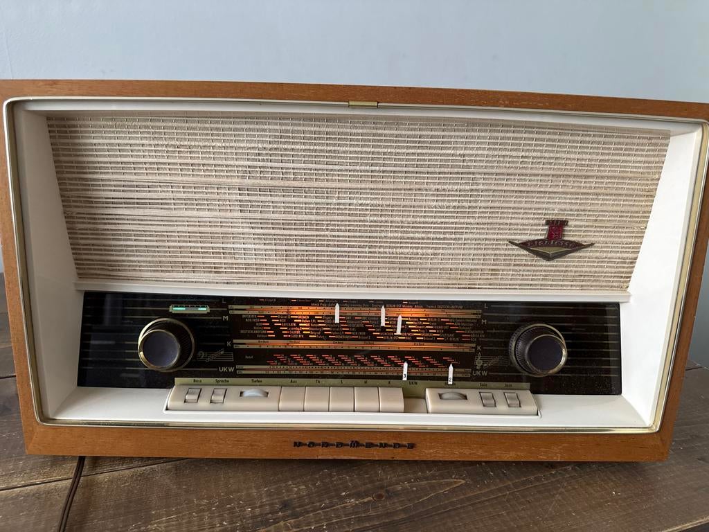 Vintage Nordmende Transistorradio - Klassiek Design, Ophalen of Verzenden, Gebruikt, Transistorradio