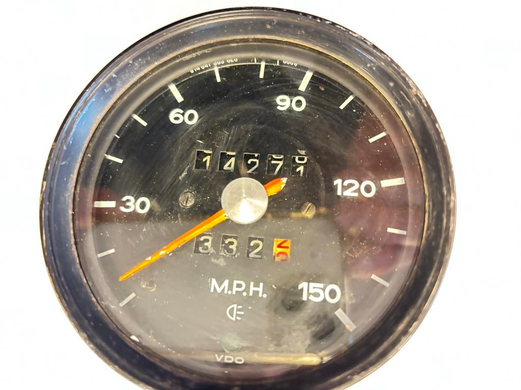 Porsche 914 VDO snelheidsmeter 914641505020008, Auto-onderdelen, Ophalen of Verzenden, Gebruikt, Porsche